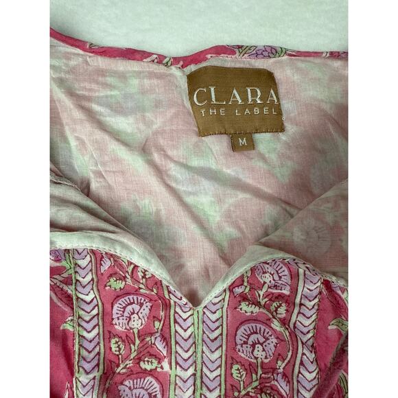 Clara the label strawberry blouse women’s M - Picture 2 of 8